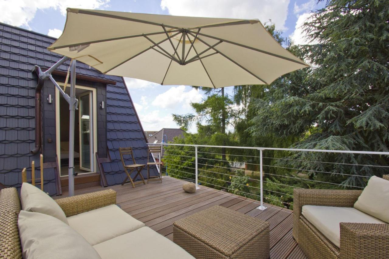 Ferienhaus Auszeit Fewo 03 - Dachterrasse, Ruhige Lage Middelhagen Esterno foto